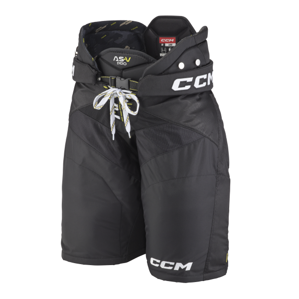 Hose CCM Tacks AS-V Pro Velcro Senior Schwarz