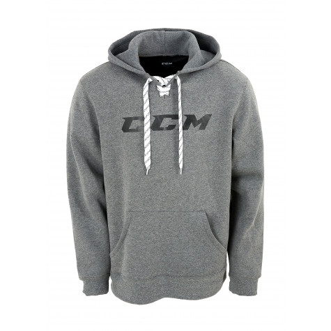 CCM Logo Hoodie Youth Grau Hoodies Sportbekleidung