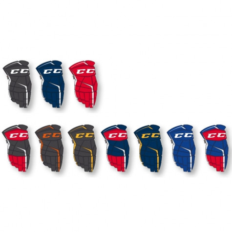 CCM Eishockeyhandschuhe Tacks 9080 13" SCHWARZ