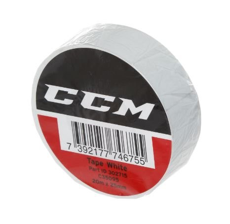 CCM PVC Tape Weiß 20m x 25mm