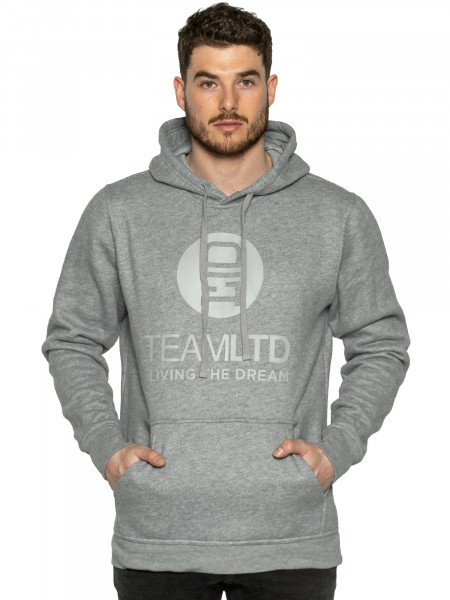 Team LTD Classic Hoodie Grey Mix