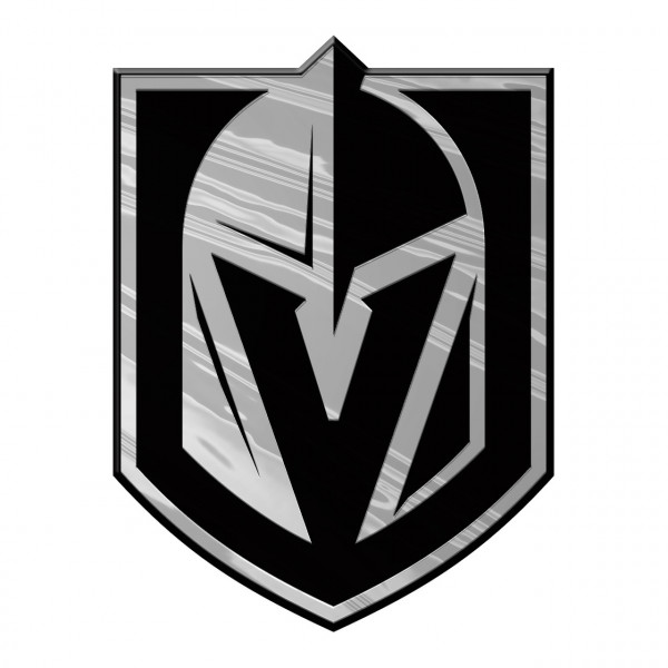 Rico Aufkleber Emblem Chrome NHL Vegas Golden Knights