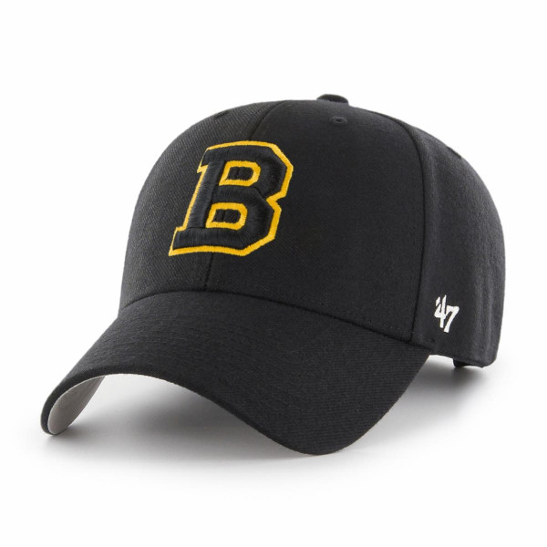 NHL '47 Boston Bruins Black MVP Strapback