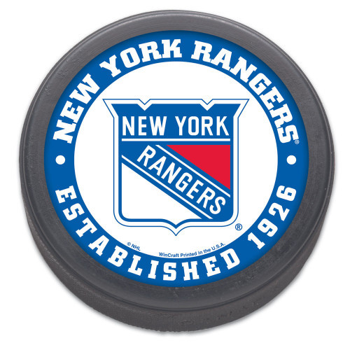 Hockey Puck New York Rangers