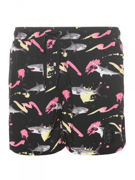 Team LTD Classic Swim Short Jaws Black