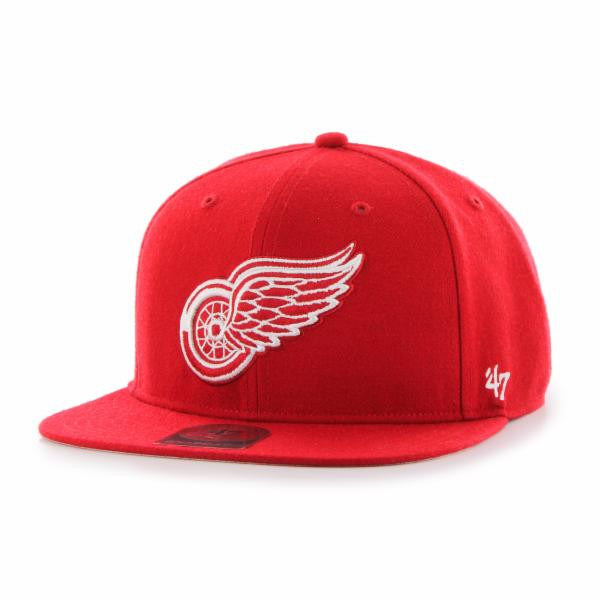 ´47 Snapback Cap - CAPTAIN NO SHOT Detroit Red Wings NHL