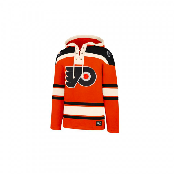 ´47 Brand NHL Philadelphia Flyers Lacer Hood Gr. M