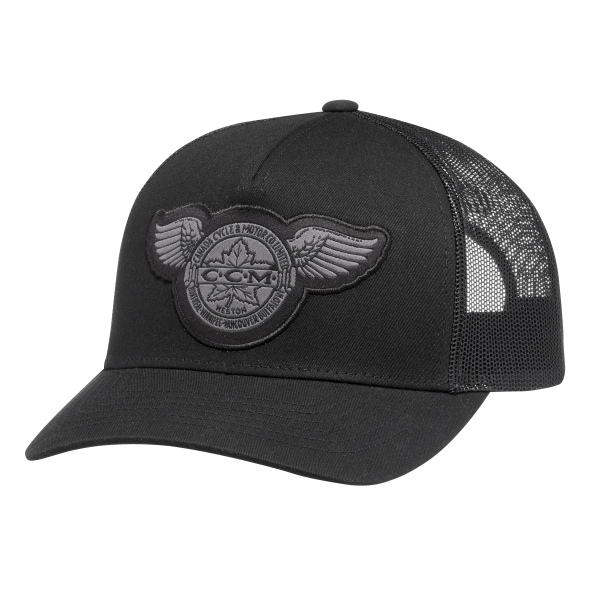 CCM MONOCHROME MESHBACK TRUCKER Black Adult