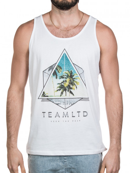 Team LTD Seek The Peak Tank White