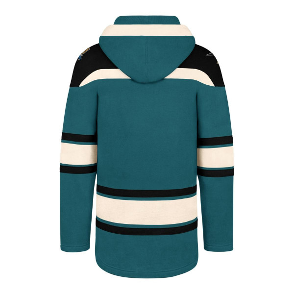 ´47 Brand NHL San Jose Sharks Superior Lacer Hood