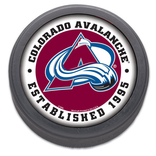 Hockey Puck Colorado Avalanche