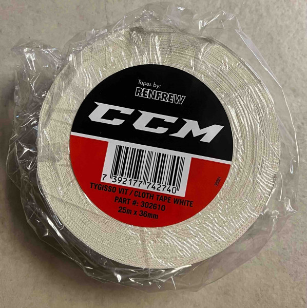 CCM Tape Weiß Breit 36mm/25m
