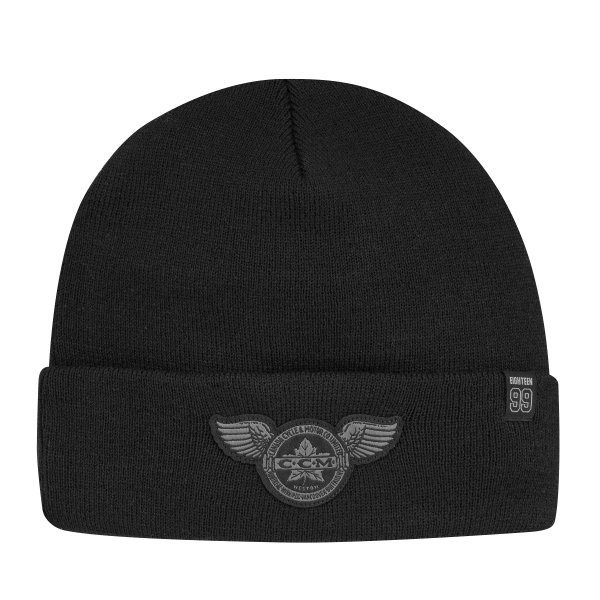 CCM MONOCHROME CUFFED BEANIE Black Adult