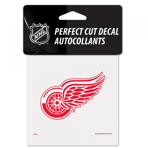 Wincraft Aufkleber Logo NHL Detroit Red Wings