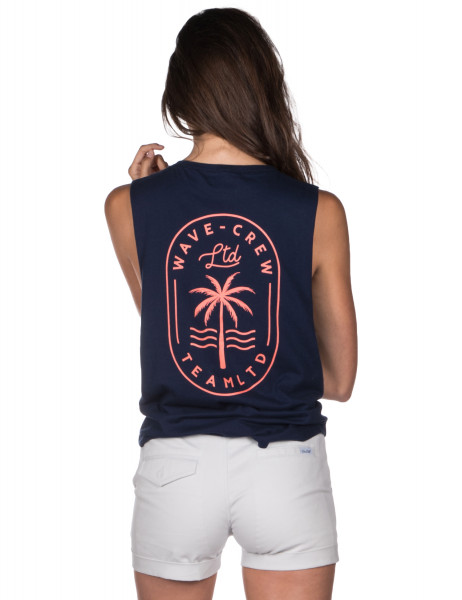 Team LTD Ladies Aussie Tank Navy