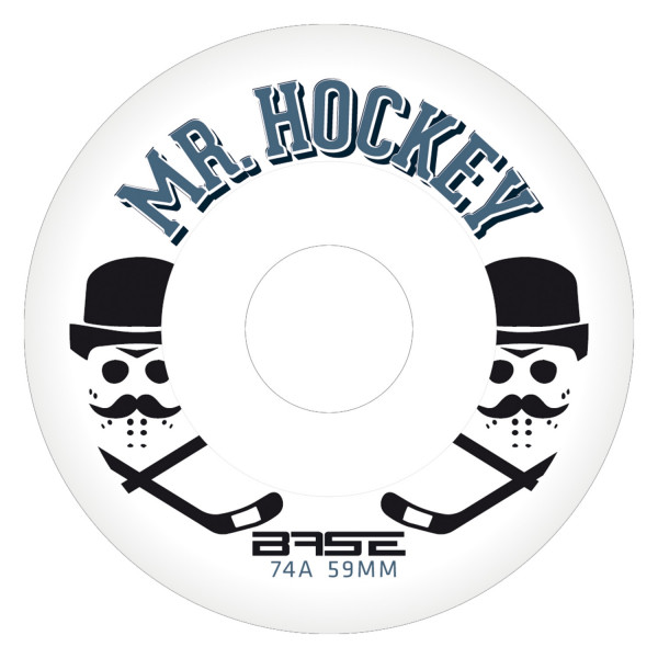 BASE Indoor Rolle Pro " MR HOCKEY" 74A 4er Pack