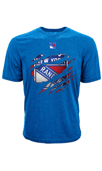 Levelwear Ripped SS Tee New York Rangers Youth