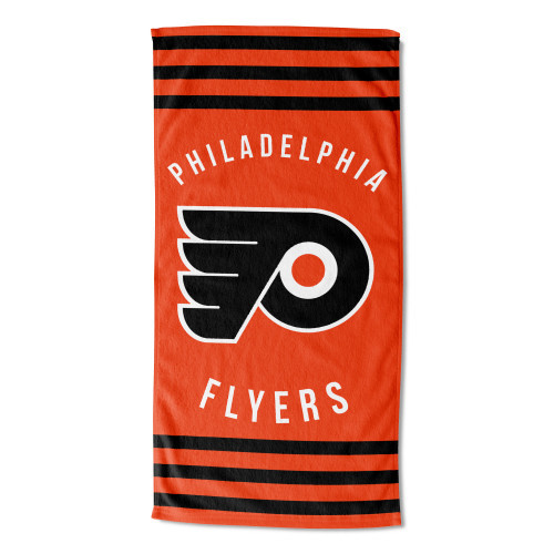 Strandtuch Stripes NHL Philadelphia Flyers