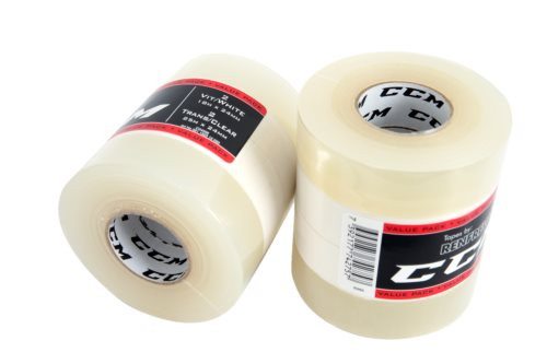 CCM Tape Kombipack 2x Clear + 2x Weiß 25m