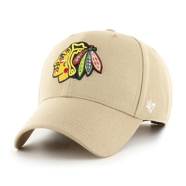 NHL Chicago Blackhawks Khaki '47 MVP SNAPBACK