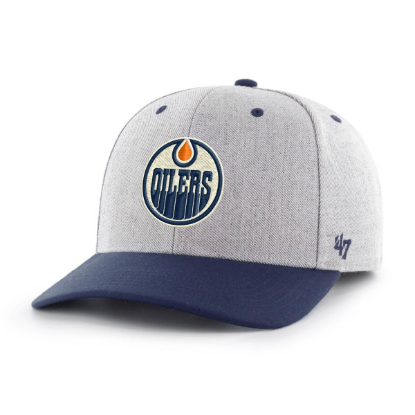 ´47 NHL Edmonton Oilers Charcoal Storm Cloud TT MVP DP Snapback