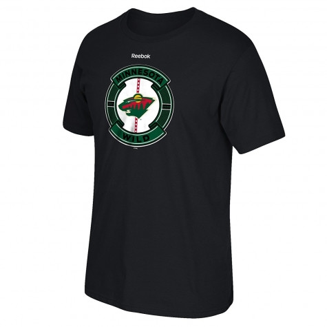 Reebok Face Off Slick Pass Tee Minnesota Wild SR Gr. L