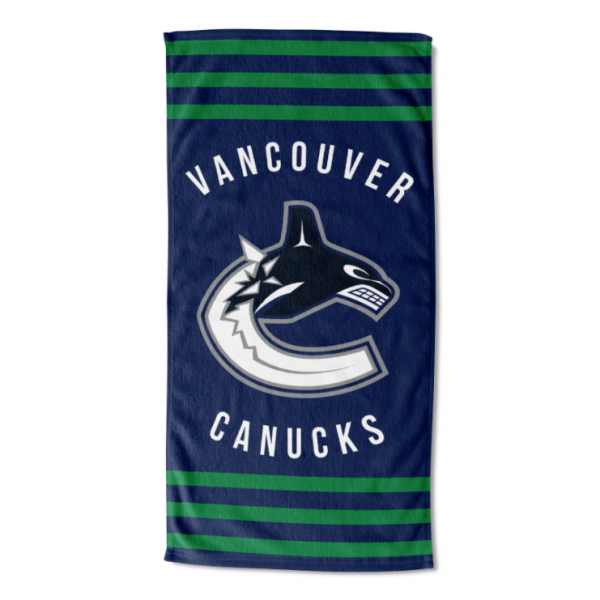 Strandtuch Stripes NHL Vancouver Canucks