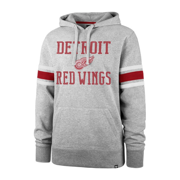 ´47 Brand NHL Detroit Red Wings Double Block Sleeve Stripe Hood