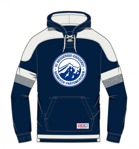 CCM Pullover Hoodie SC Riessersee Junior