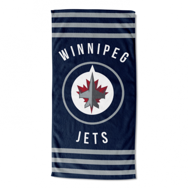 Strandtuch Stripes NHL Winnipeg Jets
