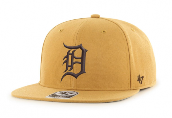 ´47 Captain No Shot Wheat Snapback Detroit Tigers