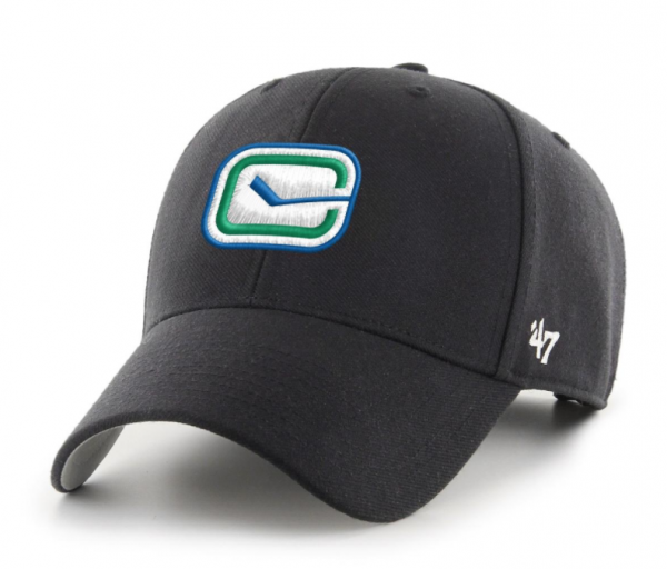 ´47 Black MVP Wool All Snapback Vancouver Canucks