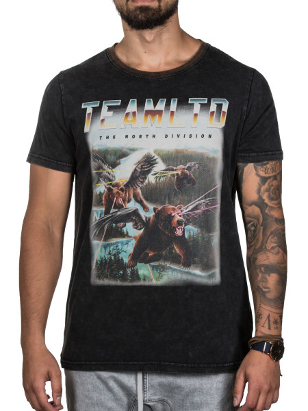 Team LTD Grizzly Tee Black Gr. S