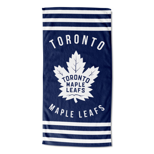 Strandtuch Stripes NHL Toronto Maple Leafs