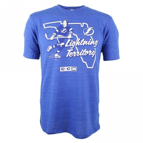 CCM Territorial Tee Boston Tampa Bay Lightning SR Gr. L