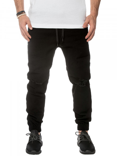 Team LTD Joggers Jet Black Denim