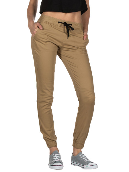 Team LTD Ladies Joggers Khaki