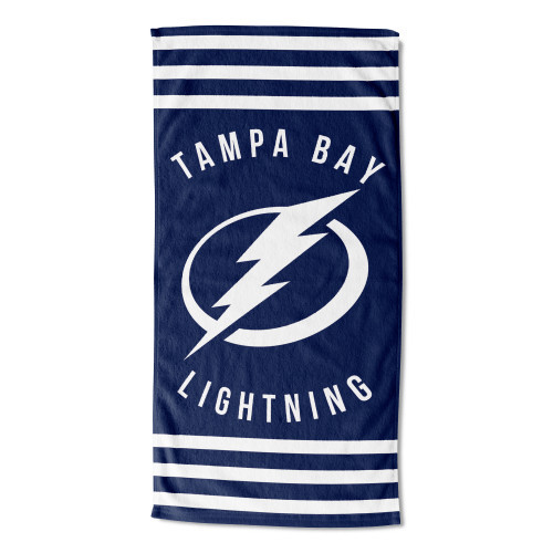 Strandtuch Stripes NHL Tampa Bay Lightning