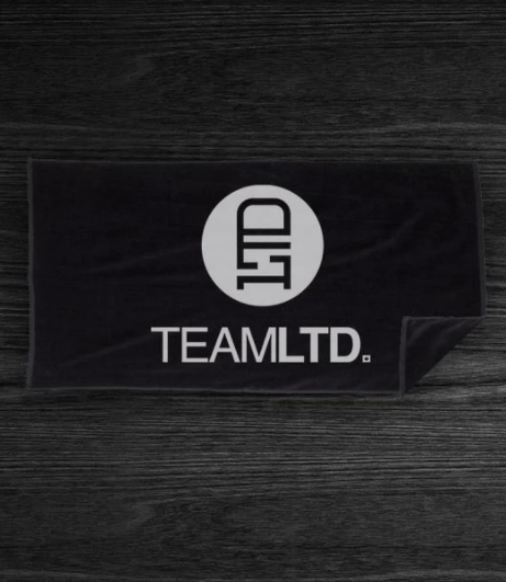 Team LTD Beach Towel Black