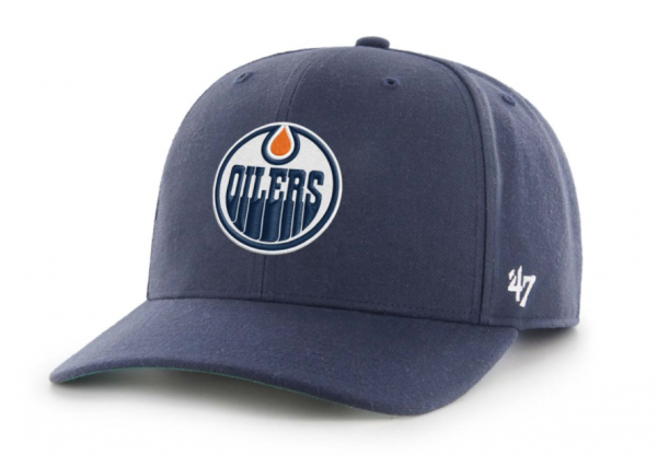 ´47 Light Navy Cold Zone MVP DP Snapback Edmonton Oilers