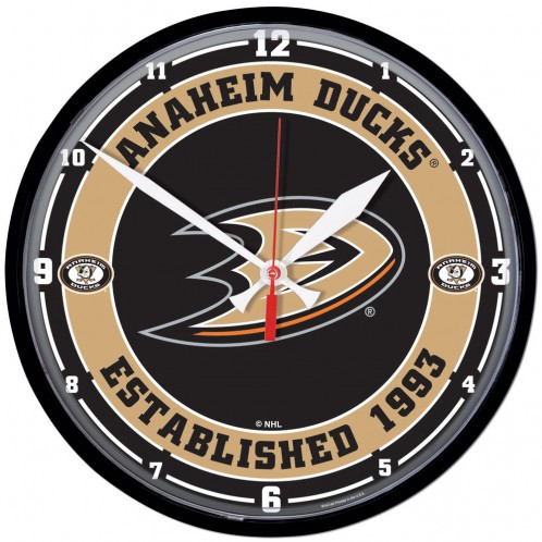 Wincraft Wanduhr Anaheim Ducks