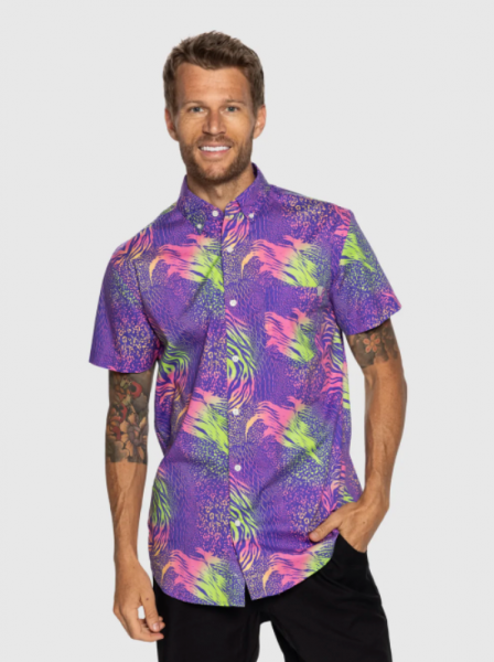 Team LTD Party Safari Button Up