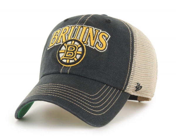 ´47 Vintage Black Tuscaloosa Clean Up Snapback Boston Bruins