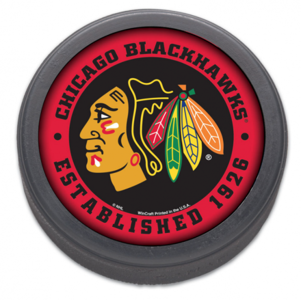 Hockey Puck NHL Chicago Blackhawks