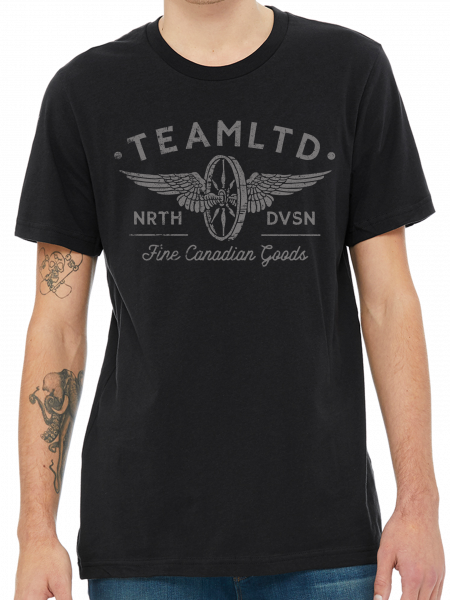 Team LTD Wings Tee Black