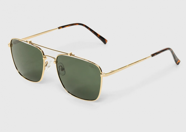 Team LTD Commander Sunglasses Gold